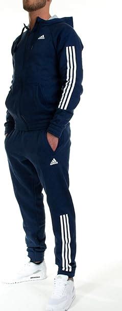 herren trainingsanzug blau adidas|Adidas trainingsanzug herren baumwolle.